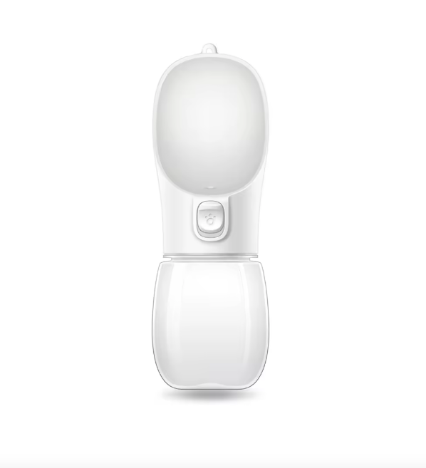 Portable Pet Water Bottle White
