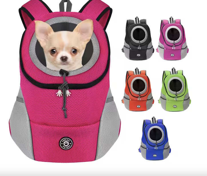 Portable Pet Bag For Dogs Pink
