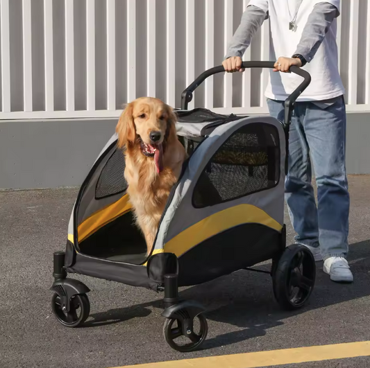 Portable Pet Stroller 4 Wheels