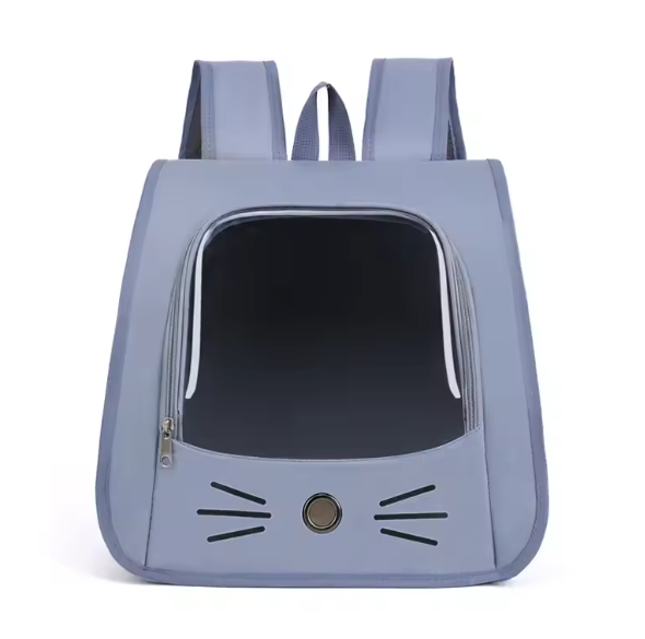 Pet Carrier Breathable Backpack Blue