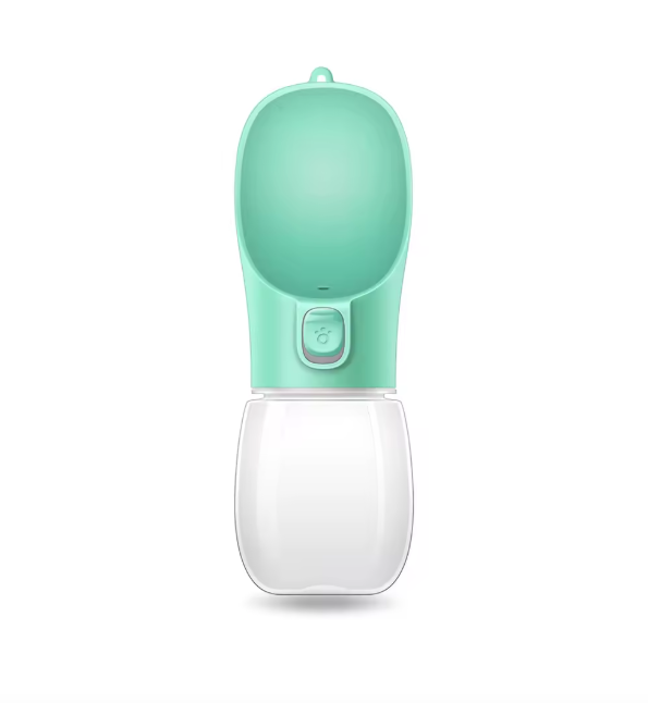 Portable Pet Water Bottle Light Green